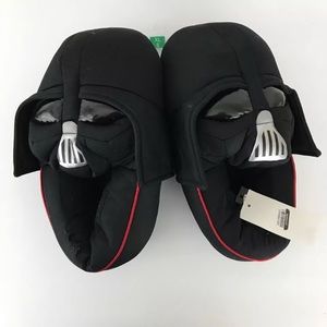 Boys Star Wars Darth Vader Slippers KIDS Size XL 6
